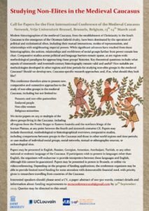 Call for Papers: Studying Non-Elites in the Medieval Caucasus